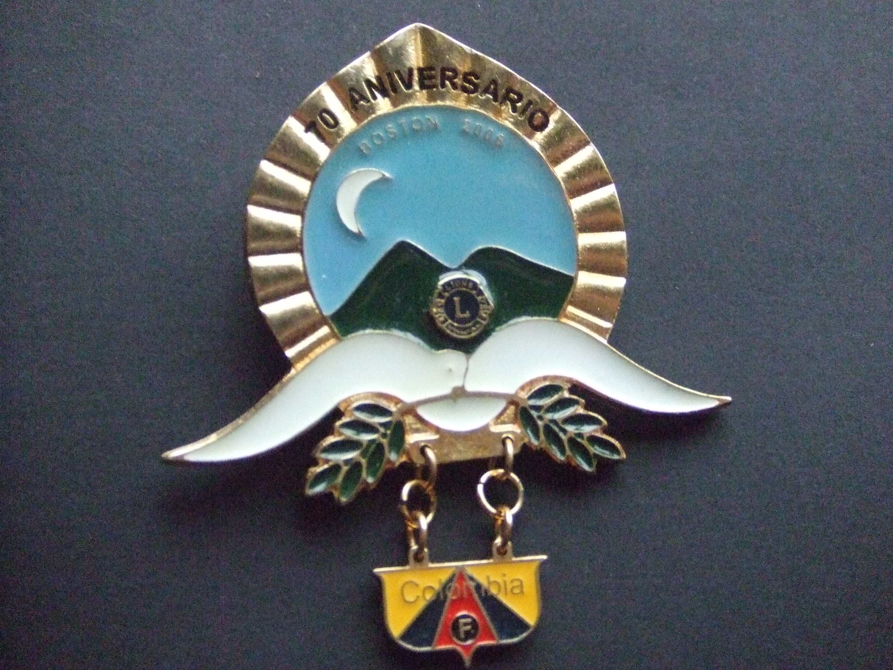 Lions club Boston- Columbia 70 jarig jubileum